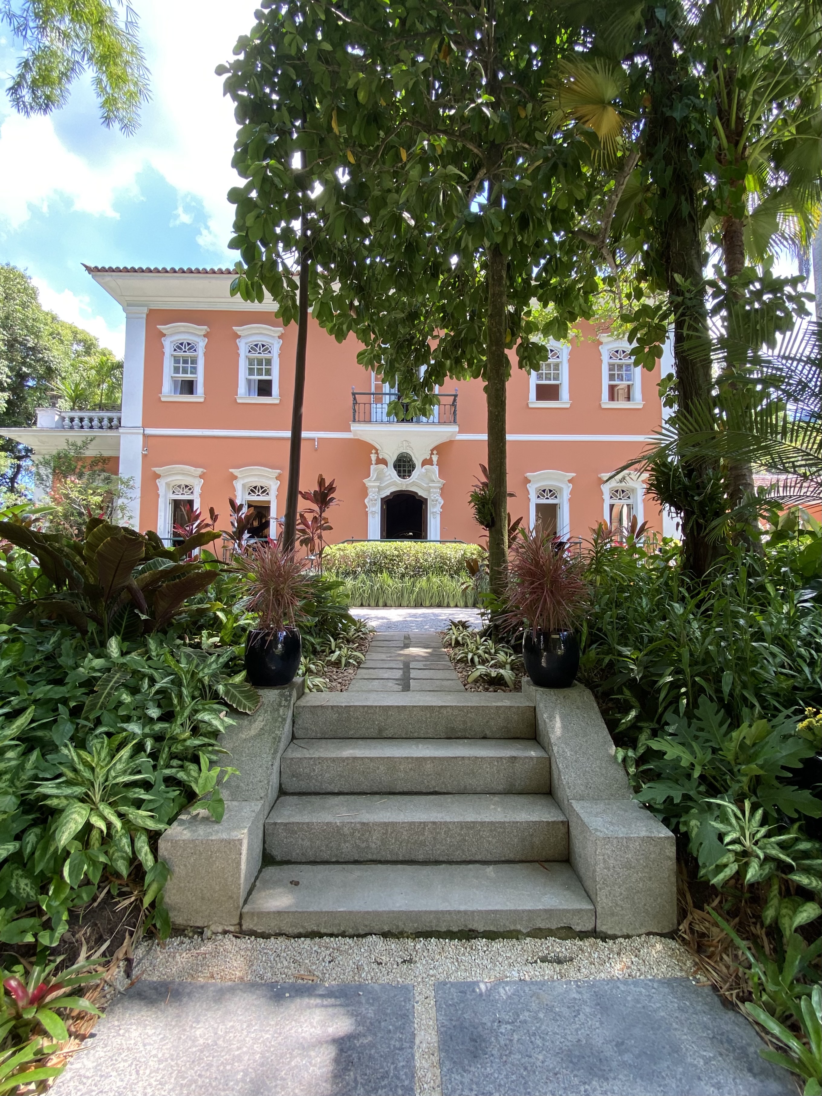Casa Cor Rio de Janeiro 2021 Imagem mostra fachada do Palacete Brando Barbosa