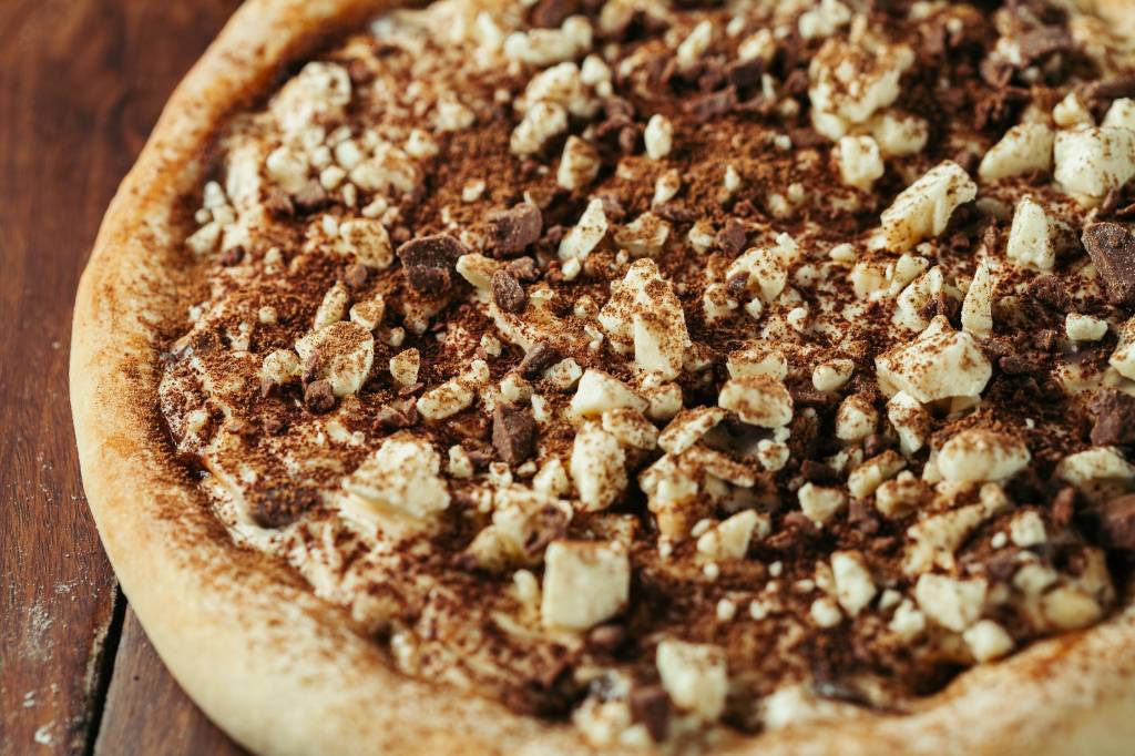 Pizza Tiramisu_credito Raphael Nogueira pizza de tiramissú