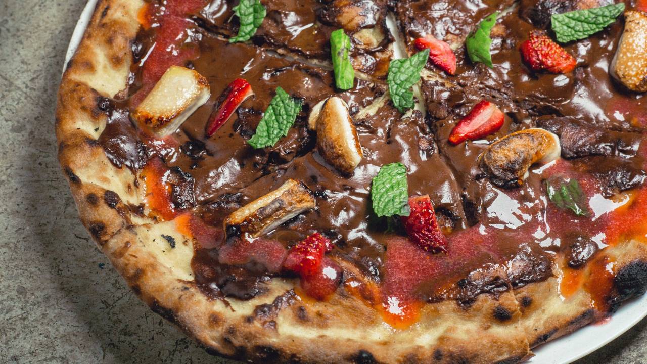 Pizza doce: lançamento da Ferro e Farinha