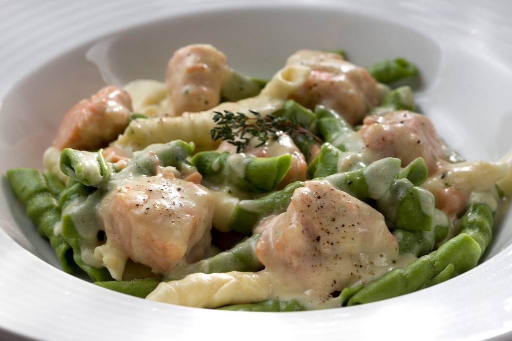 D’Amici_Garganelli al Salmone_Alexander Landau D'Amici: garganelli al salmone