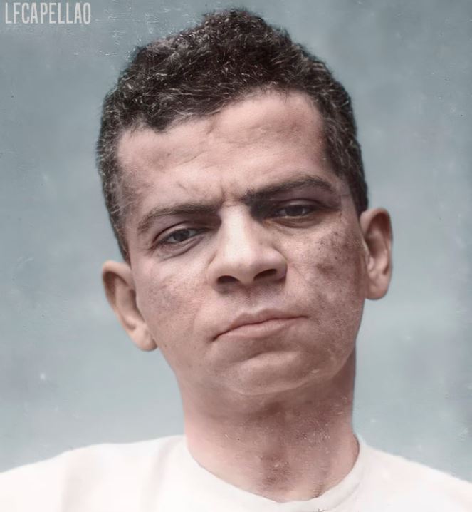 Colorização da última foto de Lima Barreto