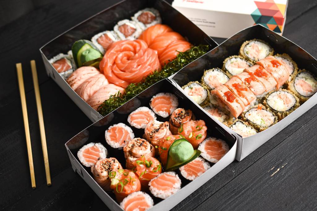 Home Sushi Home: combos variados, inclusive com opções fitness e vegana