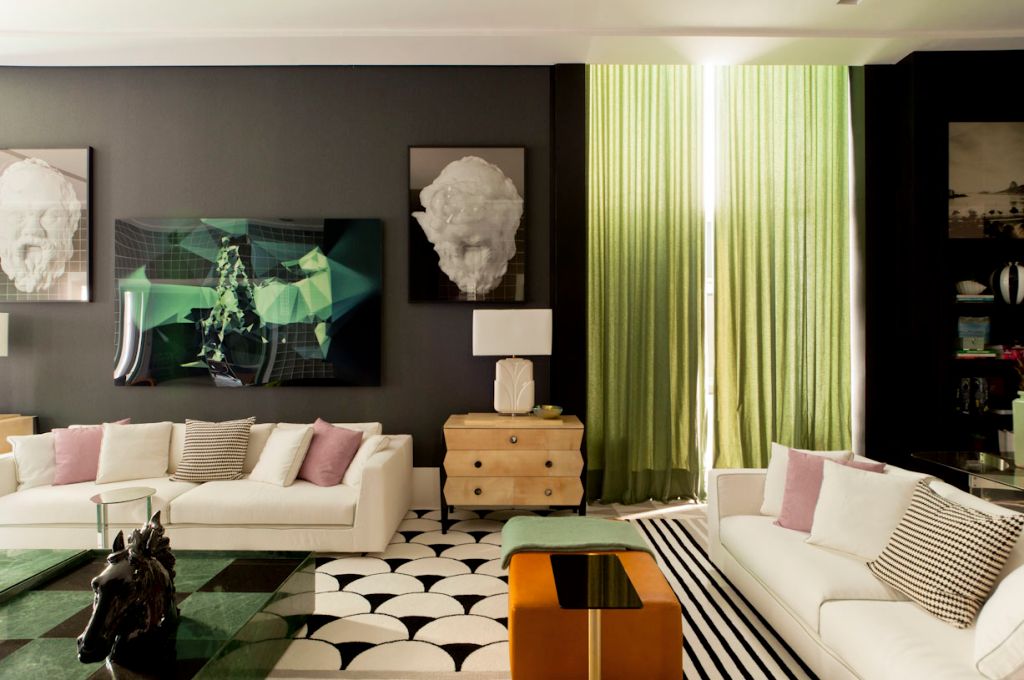 CASACOR-TONINHO-NORONHA-2014-foto-kiko-masuda Sala colorida Art Déco - Toninho Noronha. CASACOR São Paulo 2014.