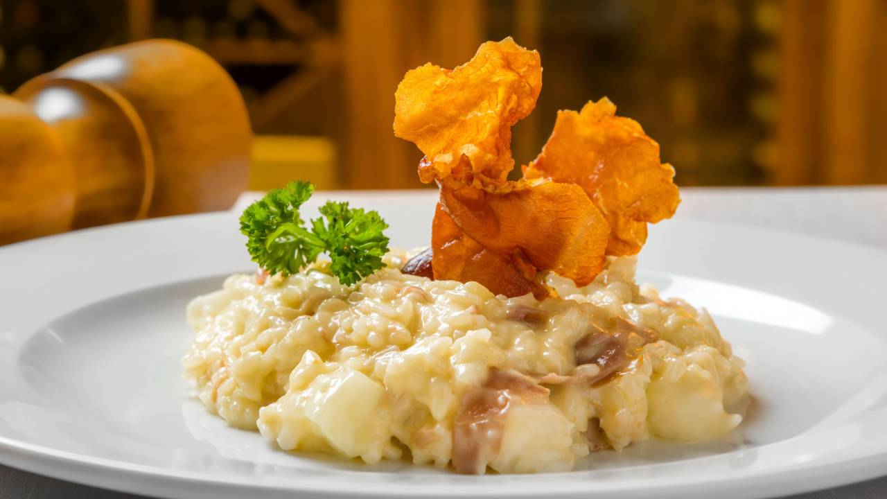 D'Amici: risoto de brie e Parma é uma das atrações do menu