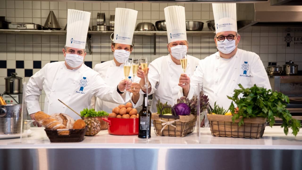 Le Cordon Bleu: os chefs farão o menu, que custará R$ 950,00 por comensal