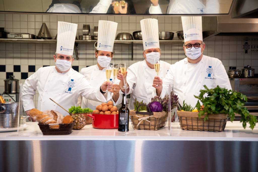 Le Cordon Bleu: os chefs farão o menu, que custará R$ 950,00 por comensal