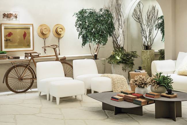Assinado por arquiteta carioca, ambiente com cores neutras foge do marasmo
