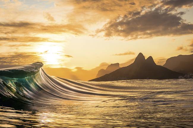 O mar em casa: fotografias aquáticas ganham destaque na decoração