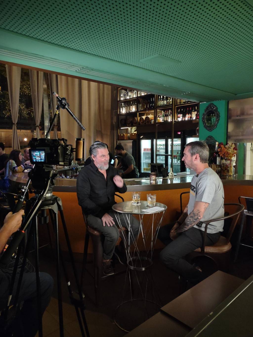 Pedro de Artagão e Rodrigo Vasconcellos, do Nosso: gastrobar em Ipanema