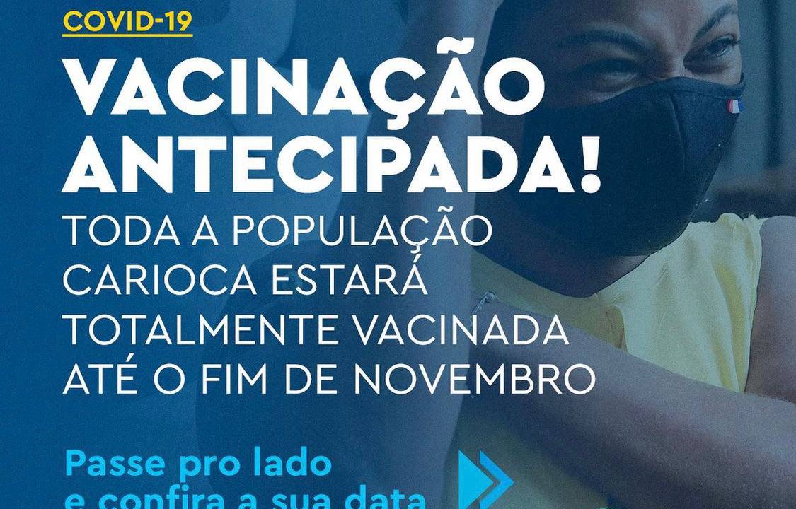 Prefeitura do Rio anuncia novo plano de vacinação