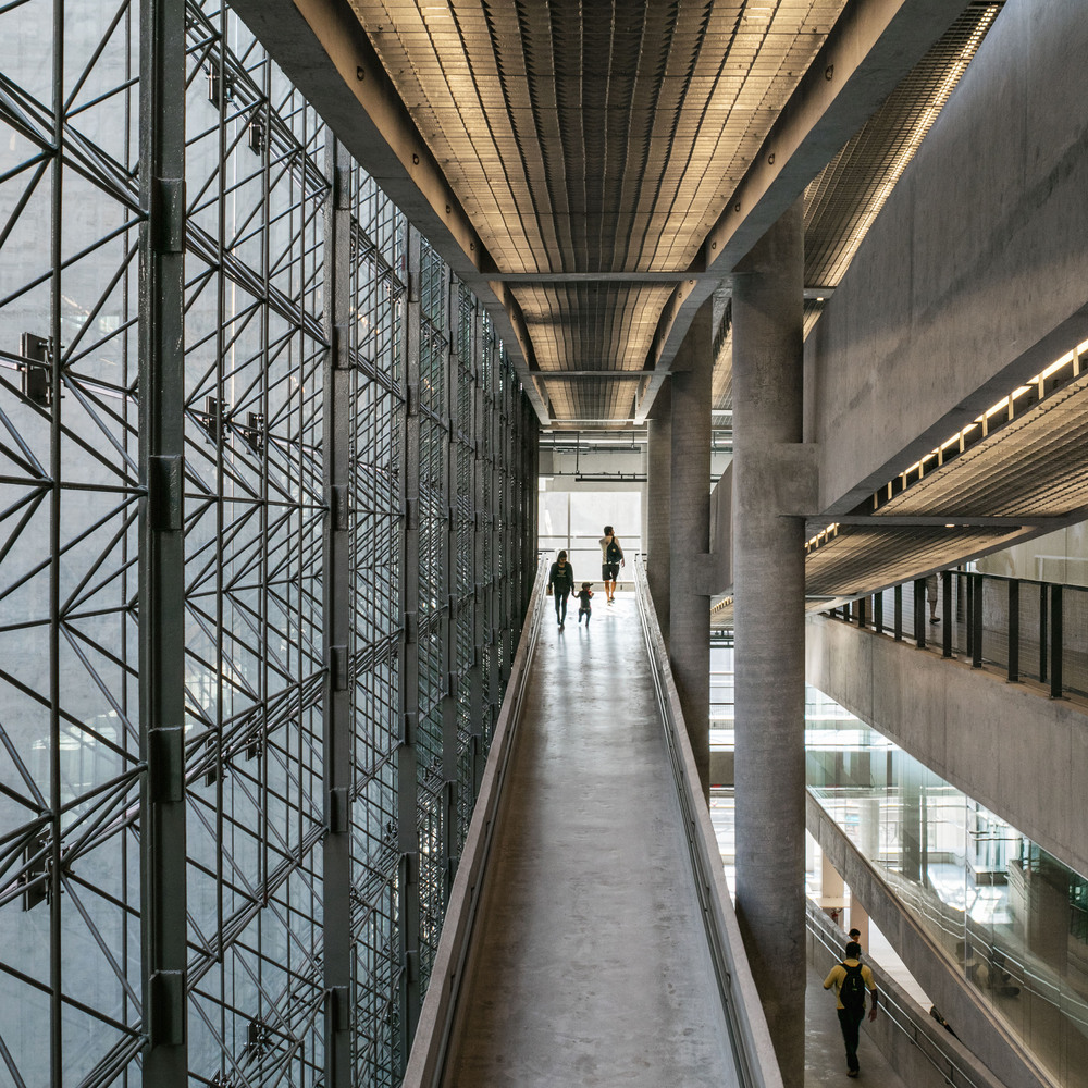 O Sesc 24 de Maio, obra icônica de Paulo Mendes da Rocha em São Paulo.