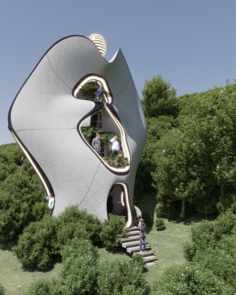 Estruturas modulares na Itália tem design sustentável surpreendente