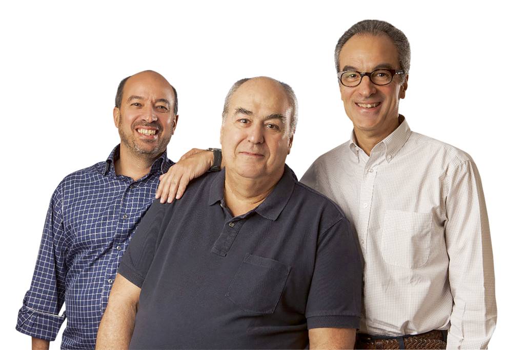 José Roberto, Roberto Irineu e João Roberto Marinho