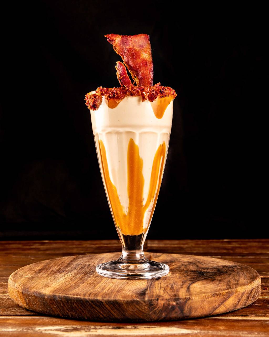 Bob Beef: milk-shake de bacon
