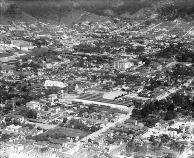 Foto antiga, mas sem data a ligação entre os bairros de Vila Isabel e Andaraí