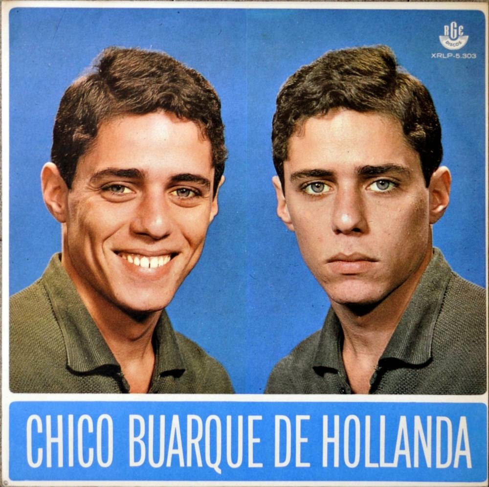 Chico Buarque na capa de seu primeiro disco: imagem teve uso indevido e virou "meme"