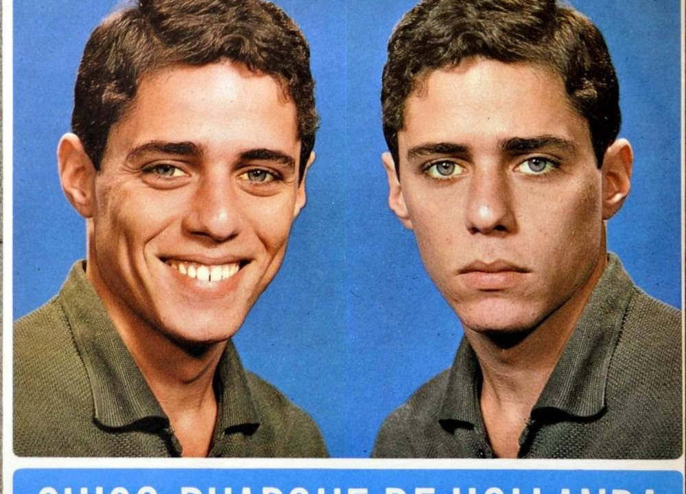 Chico Buarque na capa de seu primeiro disco: imagem teve uso indevido e virou "meme"