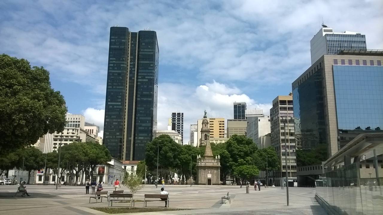 Foto mostra Praça XV