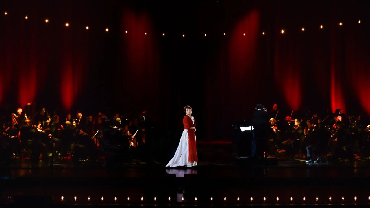 O Holograma de Maria Callas in concert.