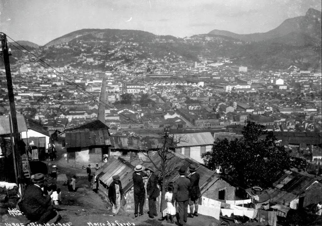 Foto do Alto do Morro da Providência em 1927