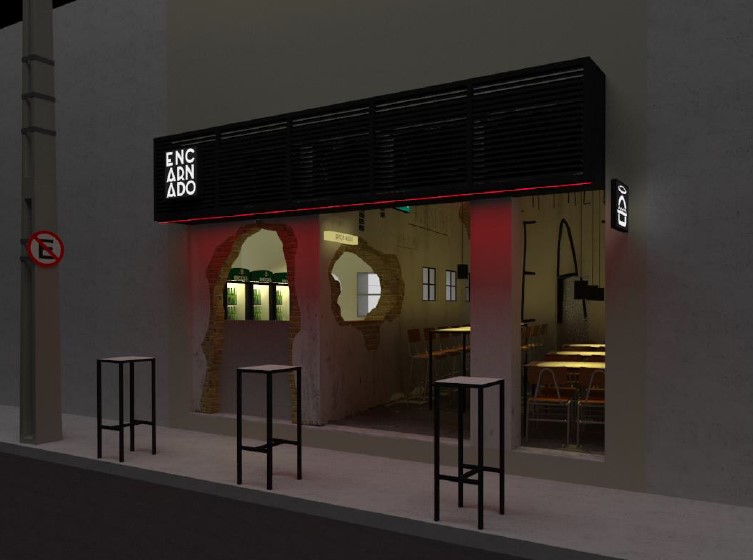 Tá chovendo hambúrguer: como será a nova loja do Encarnado, em Botafogo