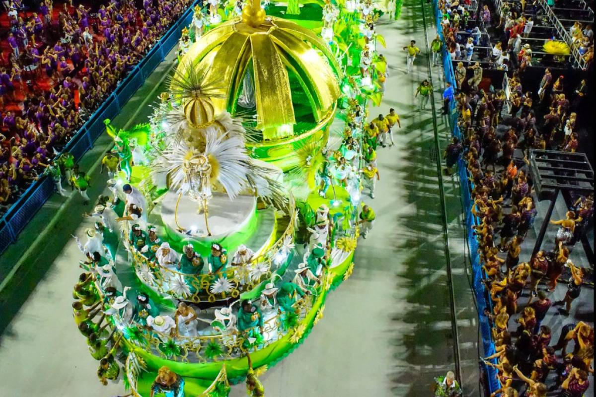 Fotos: sorteio da ordem dos desfiles do Grupo Especial carioca 2023