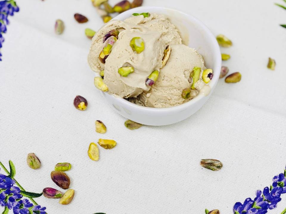 Gelateria Piemonte: pistache é um dos carros-chefe da marca
