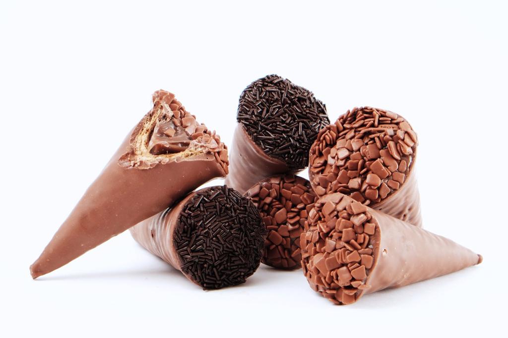 Cones de brigadeiro: doce tentação