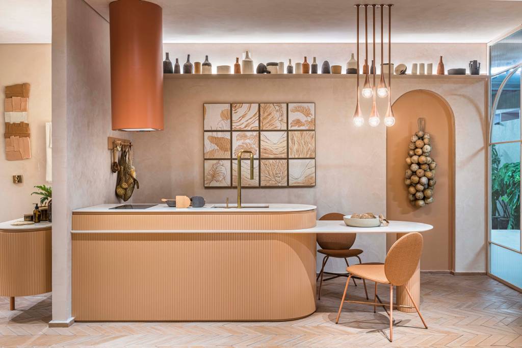 bia070921-023 Beatriz Quinelato - Estúdio Terra. CASACOR São Paulo 2021 Leia mais em: https://casacor.abril.com.br/decoracao/cozinhas-coloridas-da-casacor/