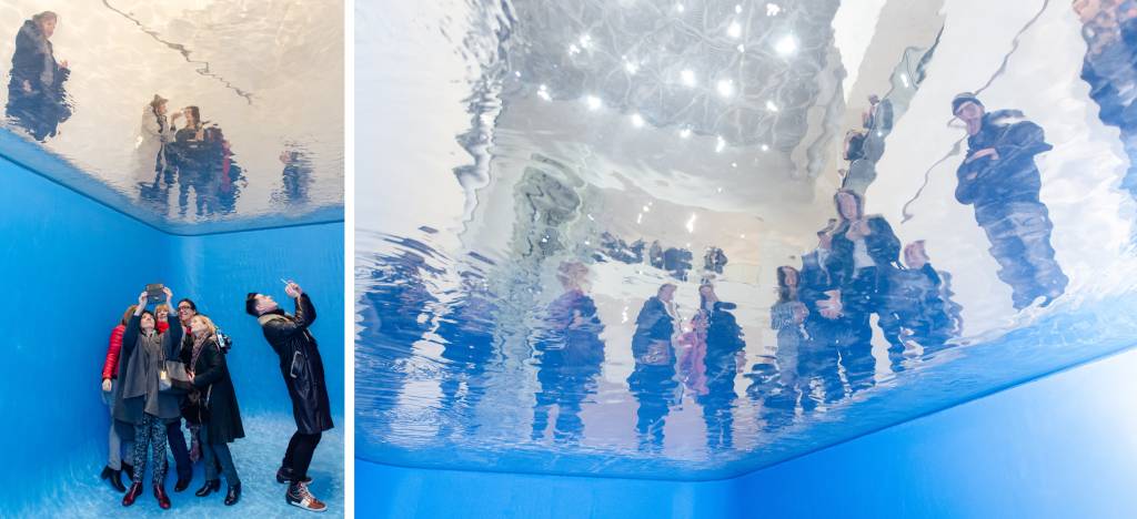 A piscina de Leandro Erlich (Swimming Pool, 1999). Versão produzida para o museu argentino Malba.