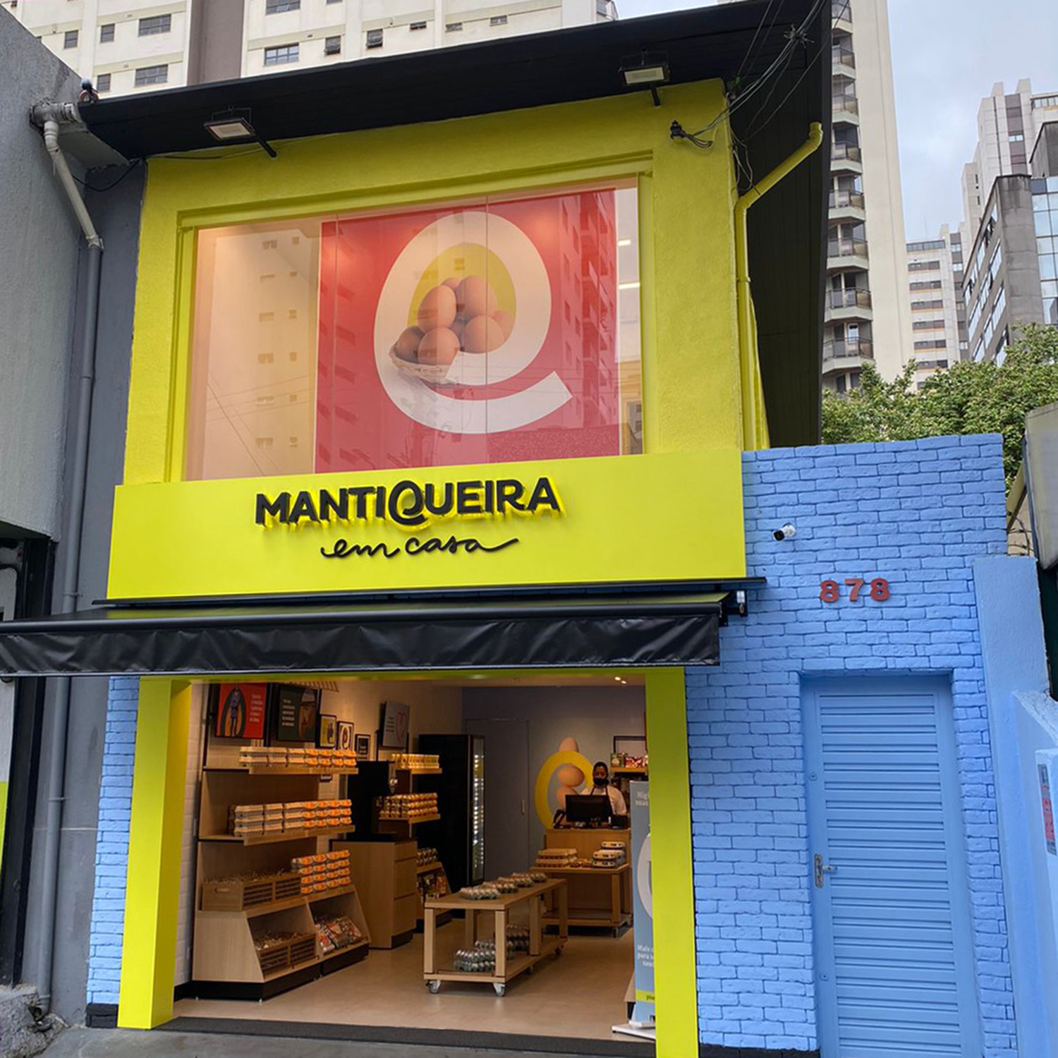 A fachada: modelo de uma das lojas de São Paulo que será replicado no Rio