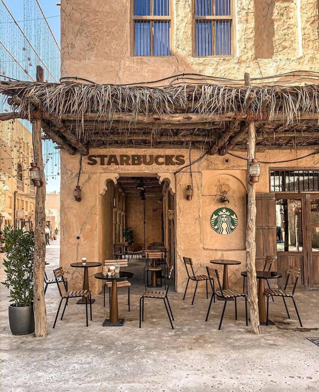 Loja do Starbucks em dubai