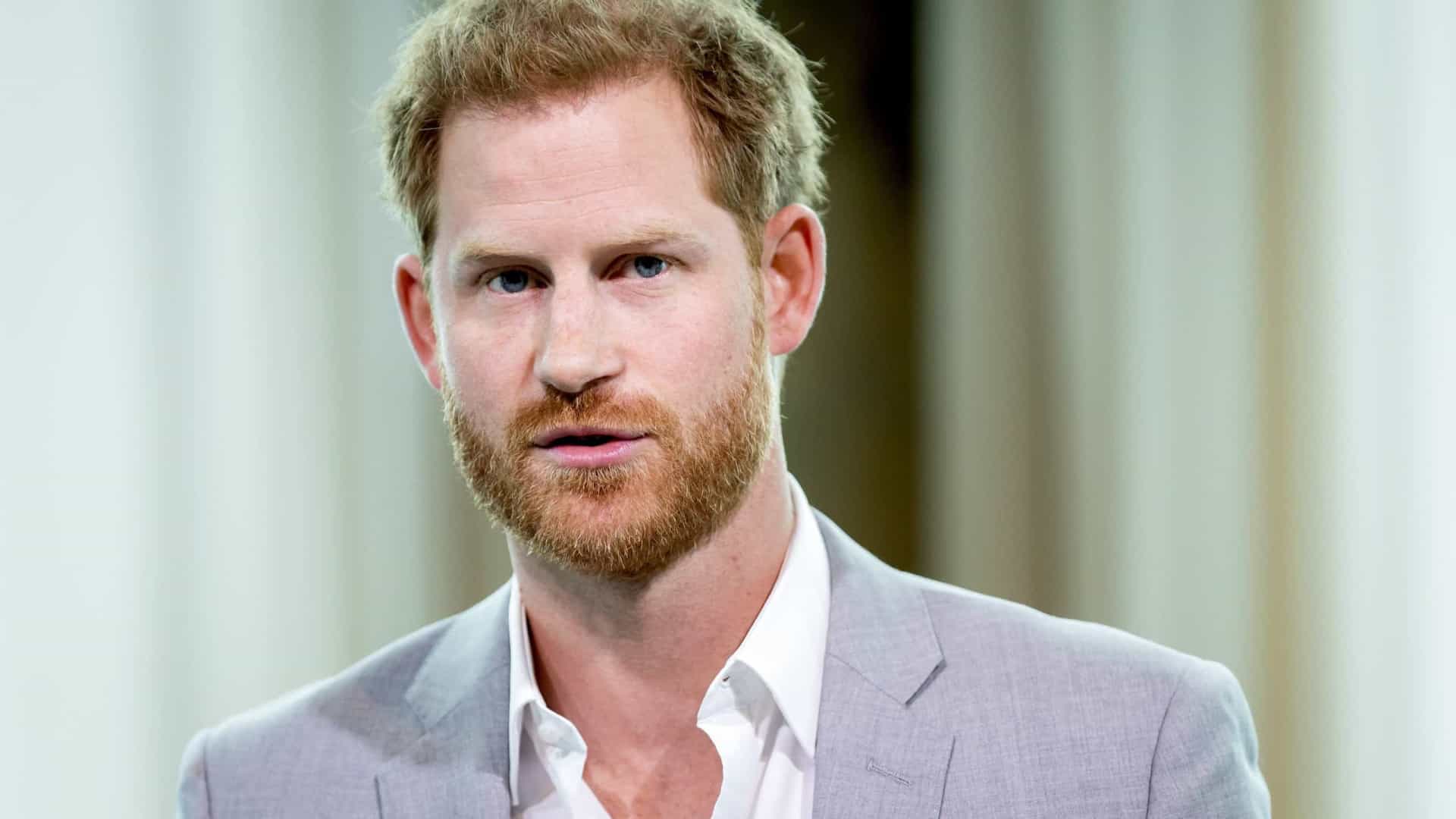 Retrato do Príncipe Harry da Inglaterra.