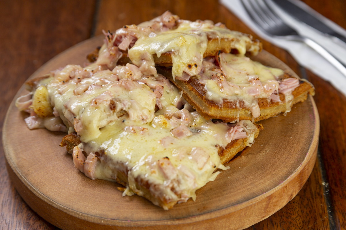 Le Dépanneur – Ham N´Cheese Na Le Dépanneur uma versão salgada ganha dois conhecidos que sempre se deram bem: presunto e queijo emmental