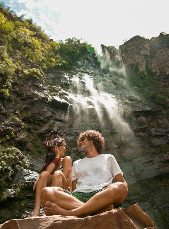 Cachoeira do Label, a maior do estado de Goiás