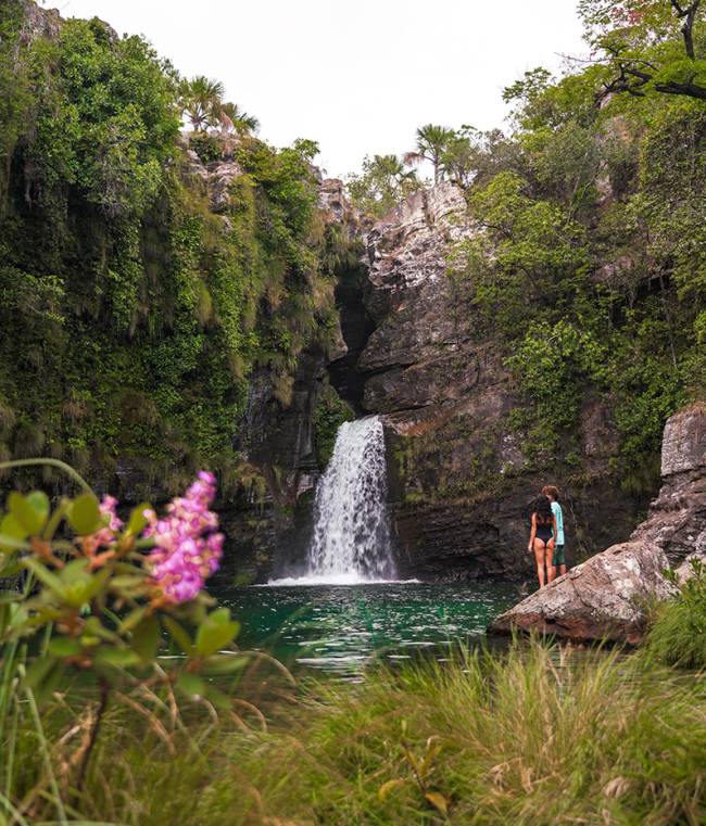 A cachoeira do Rio do Prata