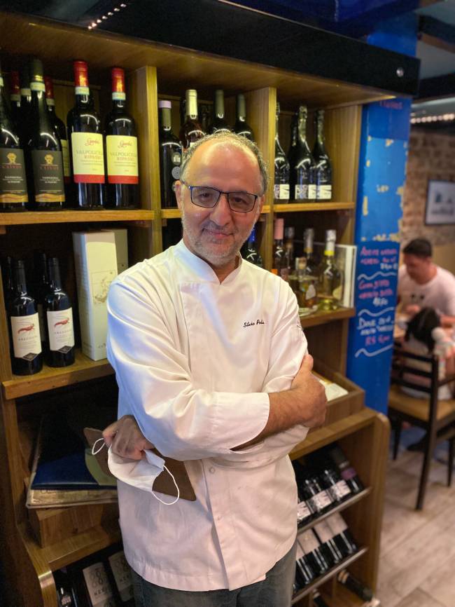 Silvio Podda, chef proprietário da Casa do Sardo