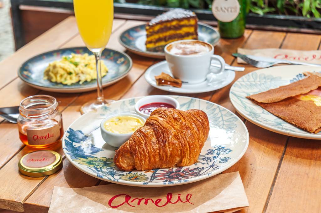 Amélie: o café da manhã agora é servido todos os dias na unidade de Ipanema