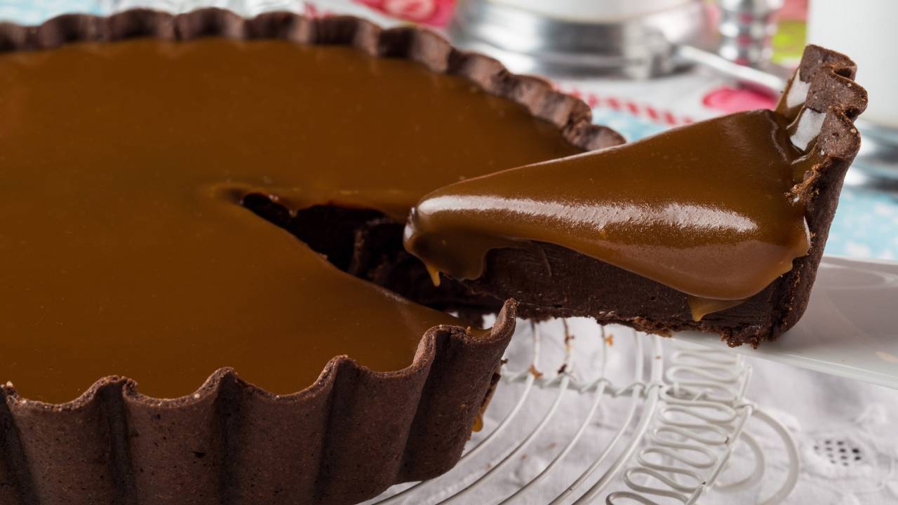 Caramelo com chocolate e flor de sal é um dos sabores da série dedicada ao cacau na Torta e Cia
