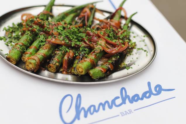 Quitutes: o quiabo é especialidade do Chanchada e está no menu da festa junina