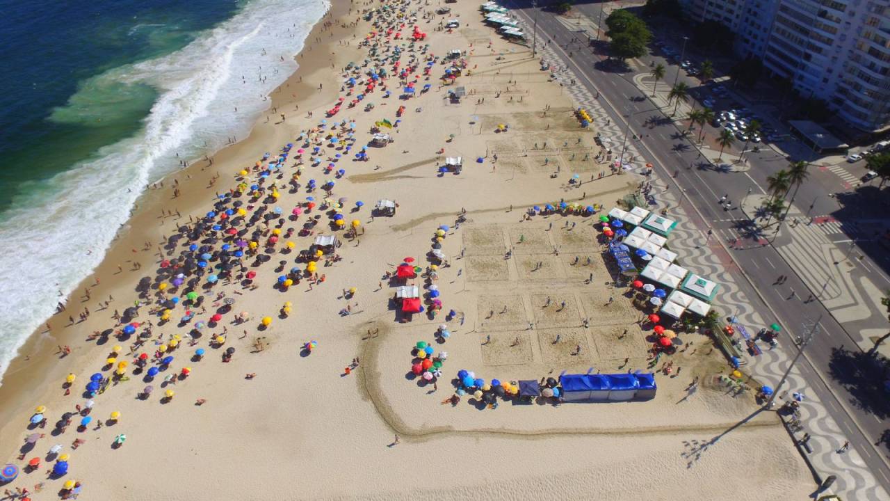 2ª etapa do Circuito Fairmont de Beach Tennis, em Copacabana