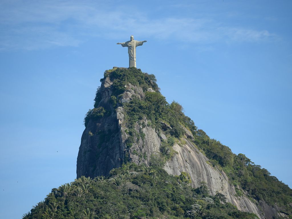 Foto mostra Morro do Corcovado