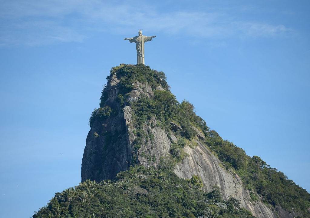 Foto mostra Morro do Corcovado