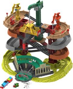 Brinquedo Trains & Cranes Super Torre, de Thomas & Seus Amigos