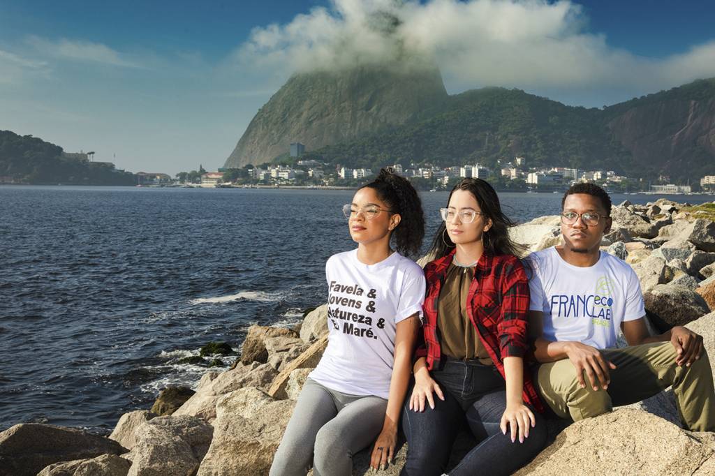 Zé Alexandre, Yasmin e Anna Carolina: projetos com soluções ambientais para o Rio -