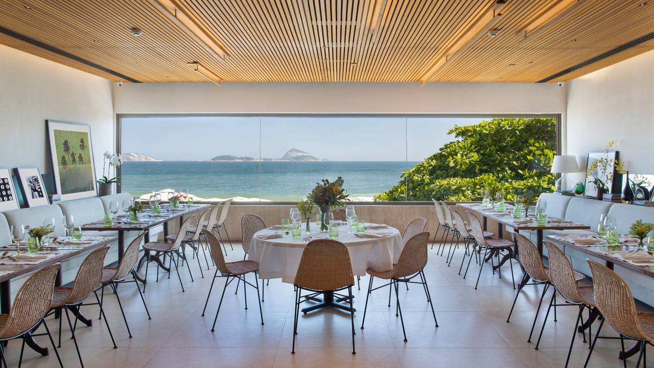 Janeiro: o restaurante do hotel na orla do Leblon receberá o festival Sabores do Atlântico