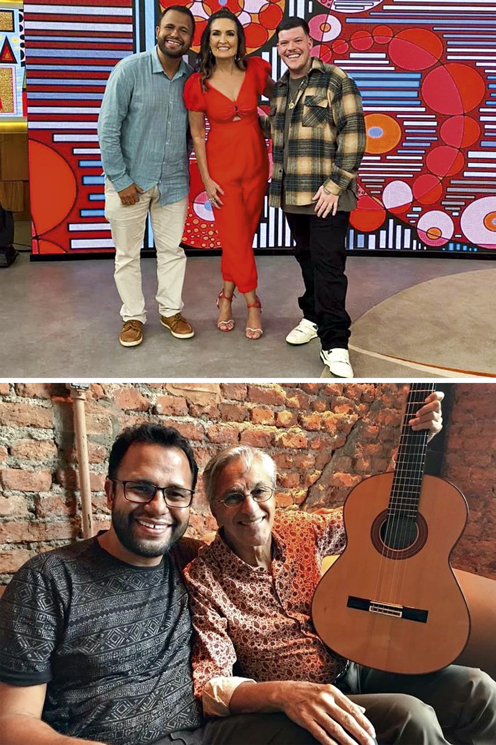IMG_5761.jpg Para além dos púlpitos: no programa de Fátima Bernardes e ao lado de Caetano Veloso -