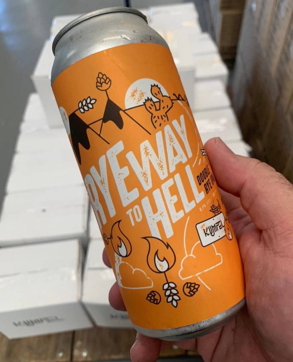 Kumpel cerveja Kumpel: cervejaria carioca levará em chope a sua nova double IPA feita com centeio