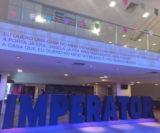 Imagem da entrada do Imperador