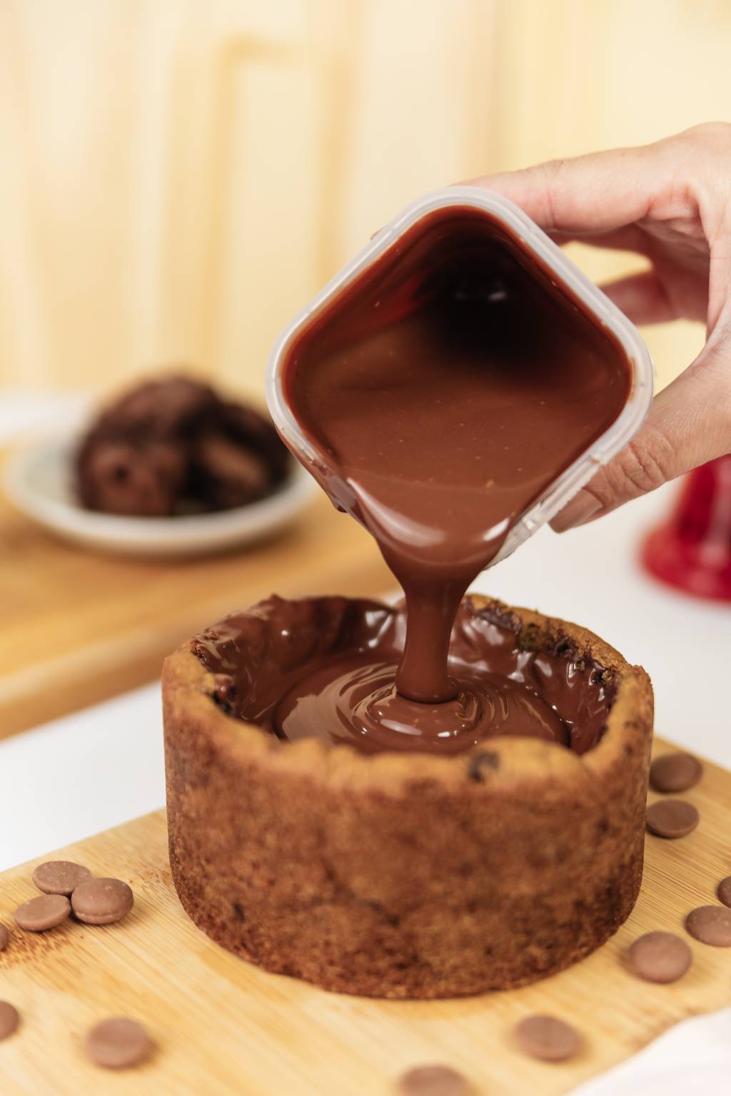 Caramelle Lu: tudo começa com a ganache dentro do cookie